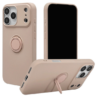 ラスタバナナ iPhone17 Pro Max用TPUリングケース スモーキーピンク 9105IP5DTPRSPK