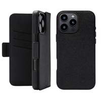 ユニケース iPhone 16 Pro Max用2Way Mag Flip Case ブラック UNI-CSDIP24LP-2MFBK