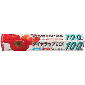 エムエーパッケージング ダイヤラップBOX 30cm×100m FCT7751-イメージ1