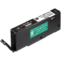 エコリカ キヤノン用 リサイクルインク ブラック FC128NM-ECI-C301B