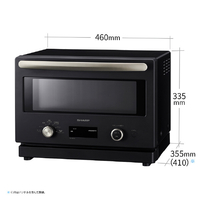 SHARP RE-SD18C-B オーブンレンジ 18L ワイドフラットタイプ