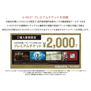 オリオン 24V型フルハイビジョン液晶 チューナーレススマートテレビ PDG241F-イメージ6