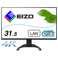 EIZO 4K対応31．5型液晶ディスプレイ FlexScan ブラック EV3240X-BK