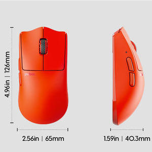 Pulsar Pulsar Pro Series CARPE-X Medium Gaming Mouse Carp Orange PCRPX21-イメージ15