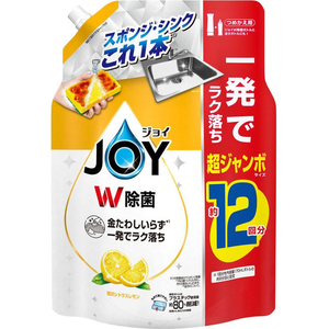 Ｐ＆Ｇ 除菌ジョイコンパクト 贅沢シトラスレモン 替 超ジャンボ 1550mL FC984TE-イメージ2