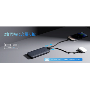 VOLTME Hypercore 20K モバイルバッテリー ブルー B3024-イメージ18