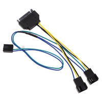 アイネックス ファンPWM分岐ケーブル CA-084SAPS