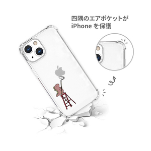 AKAN iPhone 14 Pro用ソフトタフケース ペインティング グリーン AK23529I14P-イメージ5