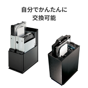 I・Oデータ LAN DISK A、LAN DISK T専用 交換用ハードディスク(8TB) HDLA-OP8BG-イメージ4