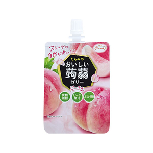 たらみ おいしい蒟蒻ゼリー ピーチ味 150g FCJ356L-イメージ1