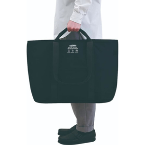 サーモス THERMOS 保冷ビッグトートバッグ 36L 大容量 オールブラック FCJ546K-RFQ-036 ALB-イメージ4