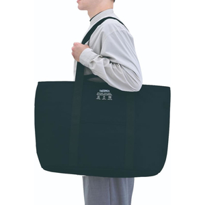 サーモス THERMOS 保冷ビッグトートバッグ 36L 大容量 オールブラック FCJ546K-RFQ-036 ALB-イメージ5