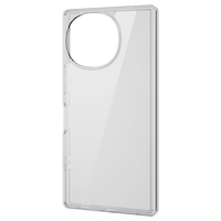 エレコム AQUOS R9用ハイブリッドケース クリア PM-S242HVCKCR