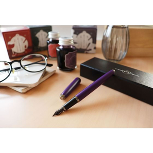 寺西化学工業 ギター 万年筆 パープル F FCS9687-GFPN-PU-F-イメージ3