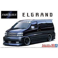 アオシマ 1/24 ザ・チューンドカー No．43 ファブレス APE50 エルグランド '00(ニッサン) ﾁﾕ-ﾝﾄﾞｶ-43ﾆﾂｻﾝｴﾙｸﾞﾗﾝﾄﾞ00N