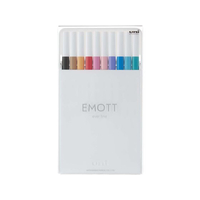 三菱鉛筆 EMOTT(エモット) 10色セット NO.2 FCC1872-PEMSY10C.NO2