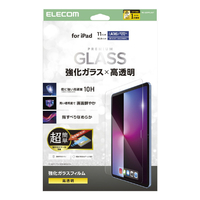 エレコム iPad(A16) (第10世代)用ガラスフィルム 高透明 超簡単貼り付けツール付 TB-A25RFLGGT