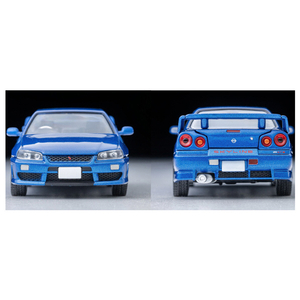 トミーテック トミカリミテッドヴィンテージ NEO LV-N353b 日産 スカイライン 2ドアスポーツクーペ 25GT TURBO オプションパーツ付 (青) 2000年式 LVN353BﾆﾂｻﾝｽｶｲﾗｲﾝSｸ-ﾍﾟｱｵ-イメージ4