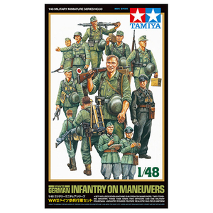 タミヤ 1/48 WWII ドイツ歩兵行軍セット 1/48 ミリタリーミニチュアシリーズ No.30 ﾀﾐﾔM48 ﾄﾞｲﾂﾎﾍｲｺｳｸﾞﾝ-イメージ2