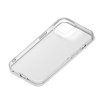 PGA iPhone 15 Plus用ソフトケース クリア PG-23CTP01CL