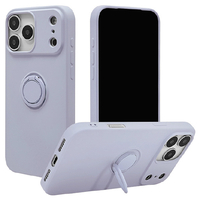 ラスタバナナ iPhone17 Pro Max用TPUリングケース スモーキーブルー 9106IP5DTPRSBL