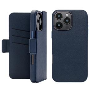 ユニケース iPhone 16 Pro Max用2Way Mag Flip Case ネイビー UNI-CSDIP24LP-2MFNV-イメージ1