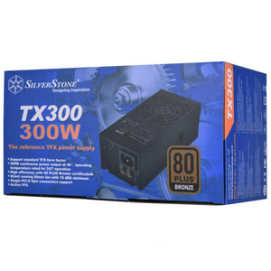 SilverStone TFX電源 300W 80PLUS Bronze認証 ブラック SST-TX300-イメージ8