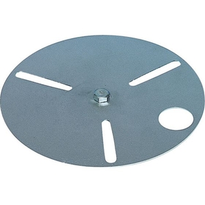 つくし工房 単管用全周型金具用回転灯受皿 FC325GM-4215214-イメージ1