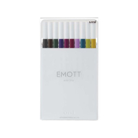 三菱鉛筆 EMOTT(エモット) 10色セット NO.3 FCC1873-PEMSY10C.NO3