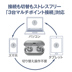テクニクス 完全ワイヤレスイヤフォン Technics シャンパンゴールド EAH-AZ100-N-イメージ11