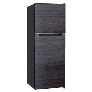TOHOTAIYO 2ドア冷凍冷蔵庫 138L ブラックウッド TH-138L2-BW-イメージ1