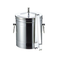 本間製作所 KO18-8アイスバケット (トング付) 1L FCL5792-001162001