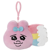 タカラトミーアーツ おぱんちゅうさぎ/Mocchi-Mocchi-Style/フェイス型マスコット/おぱんちゅうさぎ(虹) ｵﾊﾟﾝﾁﾕｳｻｷﾞﾓﾁﾓﾁﾌｴｲｽﾆｼﾞ