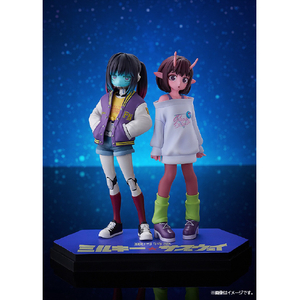 グッドスマイルカンパニー POP UP PARADE SP チハル&マキナ「銀河特急 ミルキー☆サブウェイ」 ﾎﾟﾂﾌﾟｱﾂﾌﾟPSPﾁﾊﾙﾏｷﾅ-イメージ2