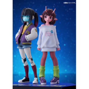 グッドスマイルカンパニー POP UP PARADE SP チハル&マキナ「銀河特急 ミルキー☆サブウェイ」 ﾎﾟﾂﾌﾟｱﾂﾌﾟPSPﾁﾊﾙﾏｷﾅ-イメージ3