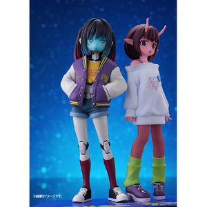 グッドスマイルカンパニー POP UP PARADE SP チハル&マキナ「銀河特急 ミルキー☆サブウェイ」 ﾎﾟﾂﾌﾟｱﾂﾌﾟPSPﾁﾊﾙﾏｷﾅ-イメージ4