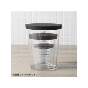 貝印 セレクト100フタ付計量カップ 500ml FCB939H-DH3126-イメージ5
