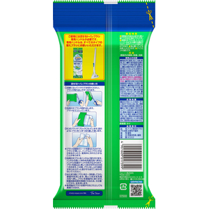 ジョンソン スクラビングバブル 流せるトイレブラシ 除菌消臭プラス アイスミント 替え 12個入 FCJ639S-イメージ2