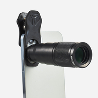 エレコム P-SLZ8XBK スマートフォン用カメラレンズ/望遠8倍レンズ