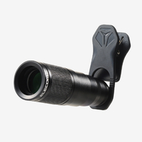 エレコム P-SLZ8XBK スマートフォン用カメラレンズ/望遠8倍レンズ