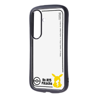 レイ・アウト Galaxy S26用 / ポケットモンスター / Puffull 衝撃吸収 バンパー ハイブリッドケース ピカチュウ_シルエット RC-PGS26CMD2B/PK70