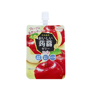 たらみ おいしい蒟蒻ゼリー りんご味 150g FCJ357L-イメージ1