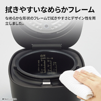 シャープ 炊飯器 3合 黒厚釜 球面炊き ブラック KS-C5K-B KS-C5K-B