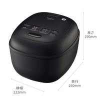 シャープ KS-C5E5-B 炊飯ジャー/3合炊き e angle select ブラック