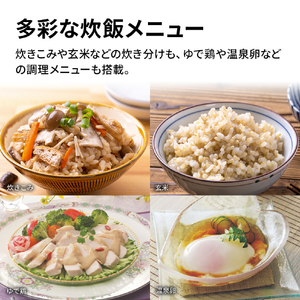 SHARP 炊飯ジャー/3合炊き e angle select ブラック KS-C5E5-B-イメージ7