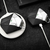 AULUMU AirPods Pro 3 ダイヤカット幾何学デザインケース ブラック ALM28531APP3-イメージ4