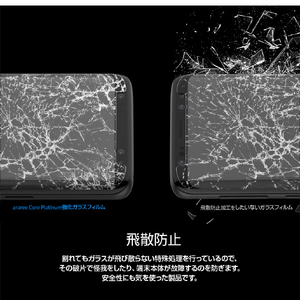 araree Galaxy S9+用強化ガラスフィルム CORE PLATINUM AR12531S9P-イメージ11
