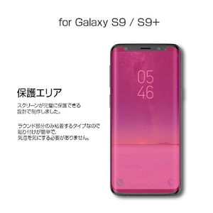 araree Galaxy S9+用強化ガラスフィルム CORE PLATINUM AR12531S9P-イメージ14