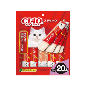 いなば CIAO スティック まぐろ 海鮮ミックス 15g×20本 FC001RK-イメージ1