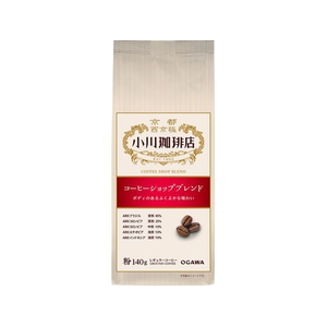 京都西京極 小川珈琲店 コーヒーショップブレンド 粉 140g FC879TD-イメージ1
